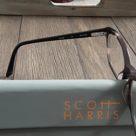 Scott Harris Prescription Eyeglass Frames - Picture 2 of 4